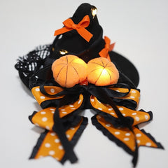 Halloween Pumpkins Witch Mini Hat 3 Options