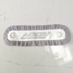 White and Gray Mesh Details Hairband