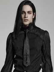 Goth Cross Tie