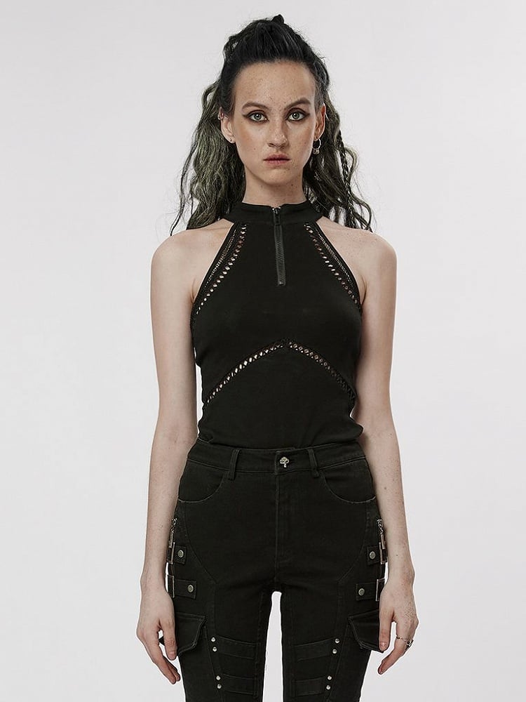 Punk Daily Black Vest