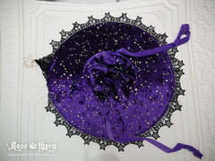 Starry Sky of Polar Night Purple Witch Hat