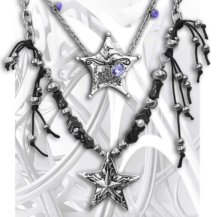 Star Pendant Necklace 3 Options